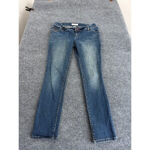 Liz Lange Maternity Jeans For Target Womens Size 2 Dark Wash Stretch Bootcut